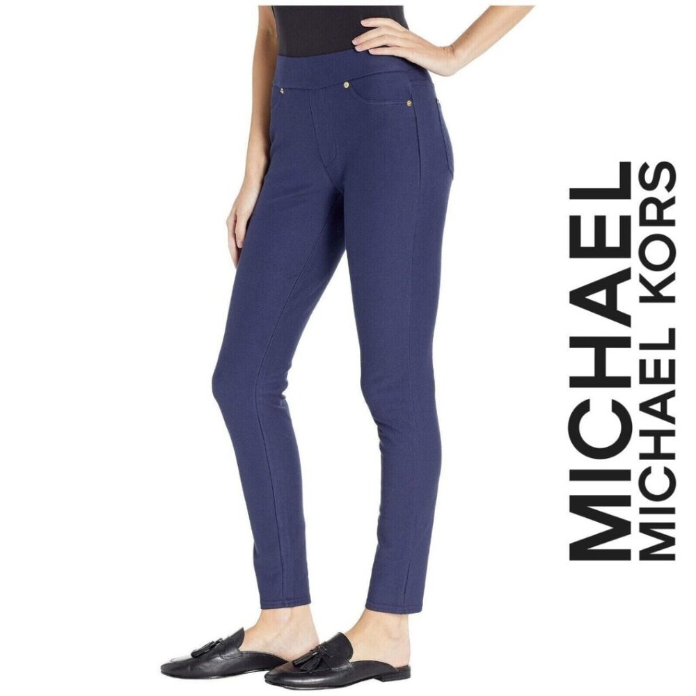 MICHAEL Michael Kors | Blue Leggings, Size M